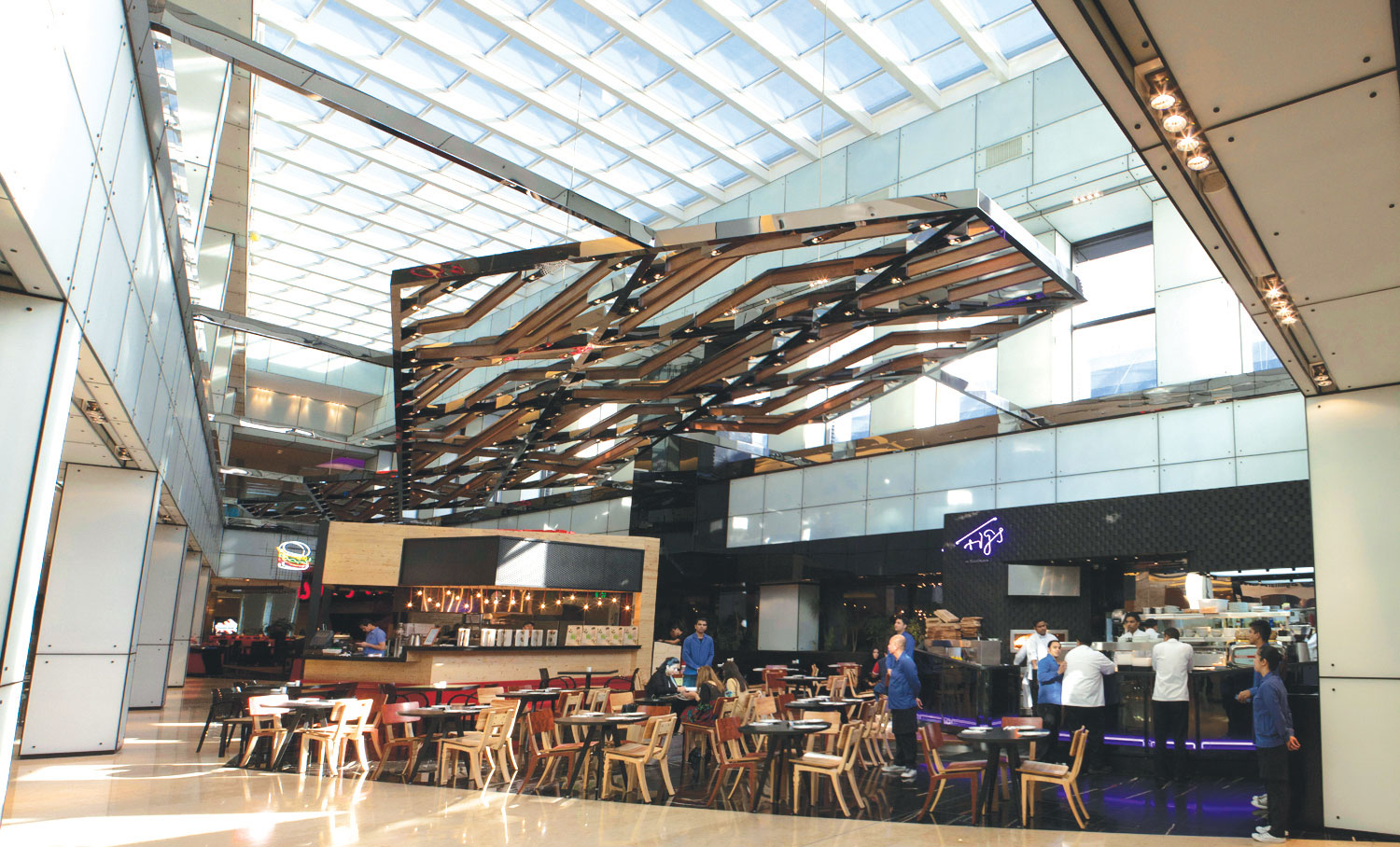 Roof 360 Food hall